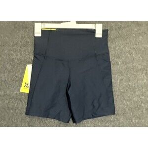All In Motion Women's High Rise Biker Navy Small